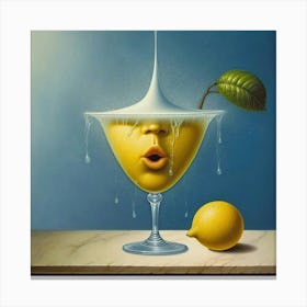 Lemonade Canvas Print