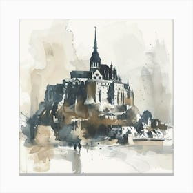 Mont Saint Michel 18 Canvas Print