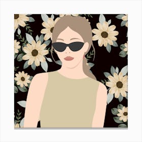 Flower Girl Poses (16) Canvas Print