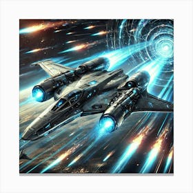 Celestial Dart Canvas Print