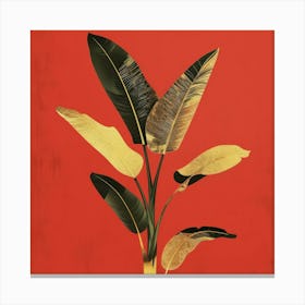 Banana Leaves 12 Canvas Print