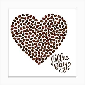 Coffee Day Canvas Print