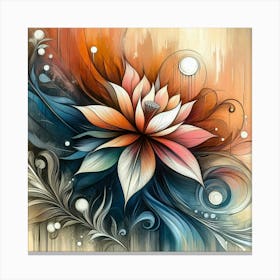 Lotus Flower 4 Canvas Print