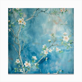 Magnolia Blossoms Canvas Print