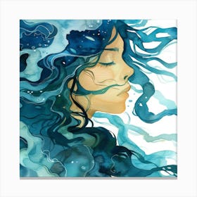 Mermaid 12 Canvas Print