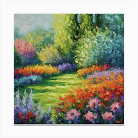 Garden Path Canvas Print