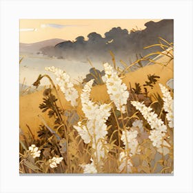 Wildflowers In The Meadow Canvas Print