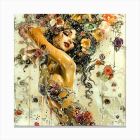 Lace 2 - Chantilly Lace Canvas Print