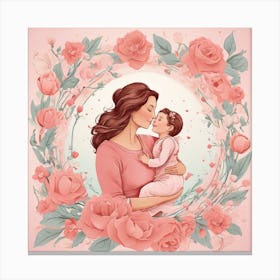 Mother'S Day Canvas Print