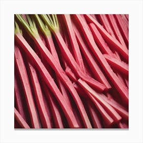 Rhubarb 41 Canvas Print