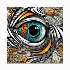 Eye Of The Tiger Canvas Print