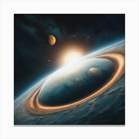 Ring Of Fire Canvas Print
