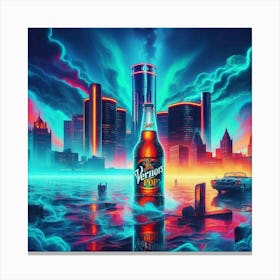 Detroit City Canvas Print