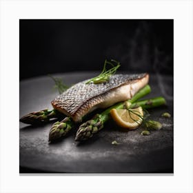 Seabass 1 Canvas Print