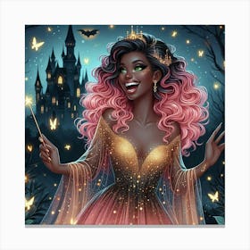 Halloween Beauty Canvas Print