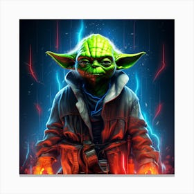 Star Wars Yoda 1 Canvas Print