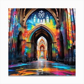 Street In Sydney Canvas Print