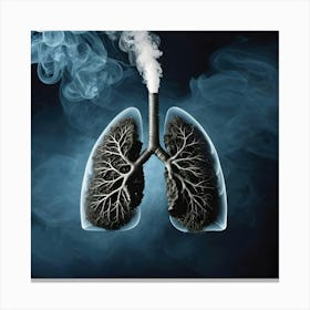 Lungs Stock Videos & Royalty-Free Footage 10 Canvas Print