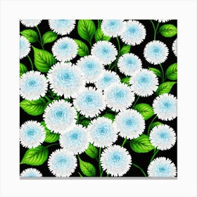 Chrysanthemums 38 Canvas Print