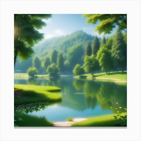Landscape Stock Photos & Royalty-Free Footage Canvas Print