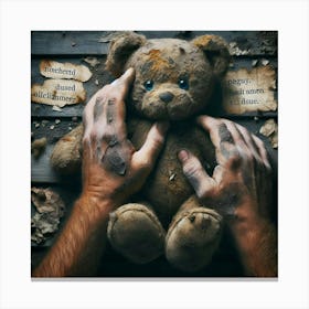 Teddy Bear 25 Canvas Print