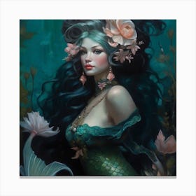 Mermaid 23 Canvas Print