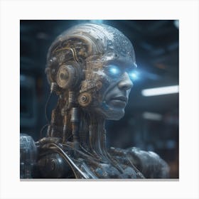 Cyborg 67 Canvas Print