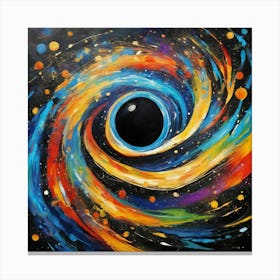 Galaxy Swirl Canvas Print