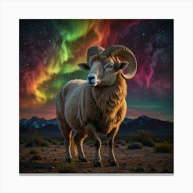 Aurora Ram 4 Canvas Print