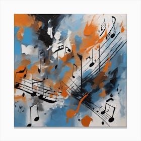 Music Notes 1 Canvas Print