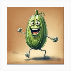 Pickle 2 Canvas Print