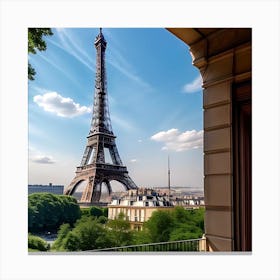 Eiffel Tower Canvas Print