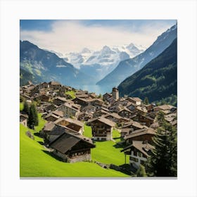 Switzerland Stock Videos & Royalty-Free Footage Canvas Print