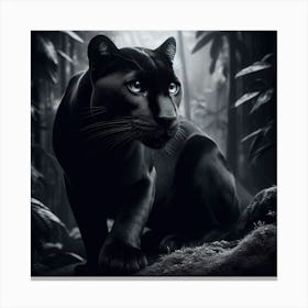 Black Panther Canvas Print