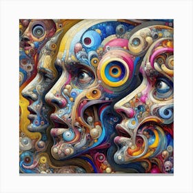 Psychedelic Art 4 Canvas Print