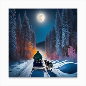 Sleigh Ride Canvas Print