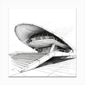 Modern Architecture Canvas Print