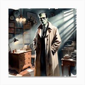 Frankenstein Canvas Print