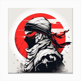 Ninja Warrior Canvas Print