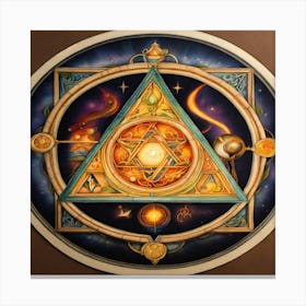 Tarot Card Canvas Print