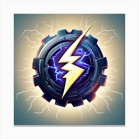 Lightning Bolt Canvas Print