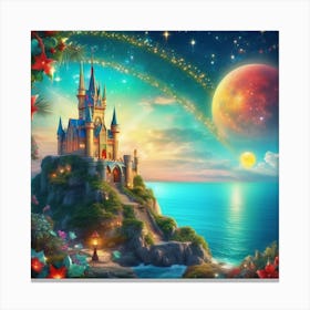 Cinderella Castle 12 Canvas Print