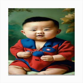 Korean Baby Canvas Print