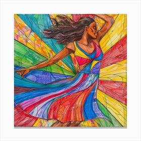 Dancer 3 Canvas Print