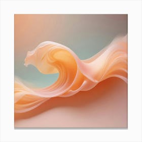 Abstract Wave Canvas Print