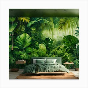 Jungle Mural Image 1 Canvas Print