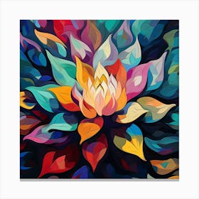 Lotus Flower 35 Canvas Print