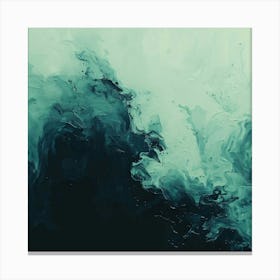 Abstract Crashing Waves Canvas Print