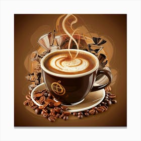 Coffee Cup Canvas Print