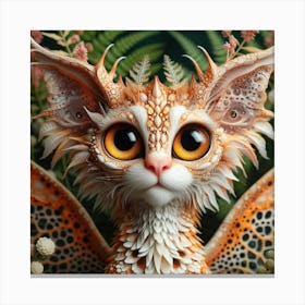 Flora And Fauna 4 Canvas Print